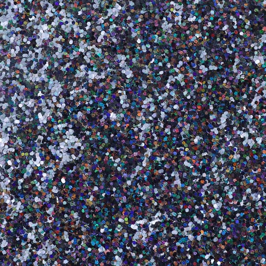 Black Chunky Polyester Glitter by Recollections&#x2122;